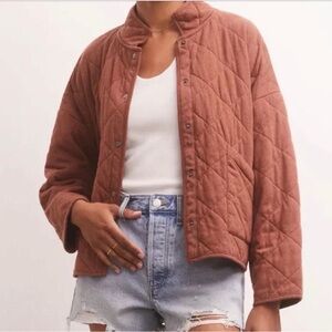 Z supply quilted jacket